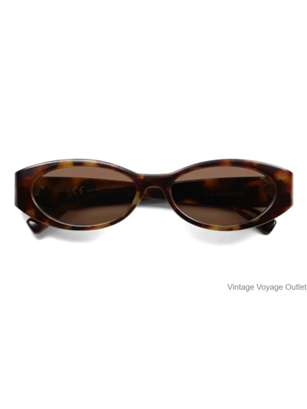 Retro Oval Polarized Sunglasses Women Narrow Thin Y2k UV400 Protection